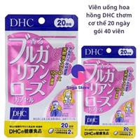 Viên Uống Hoa Hồng DHC Thơm Cơ Thể 40 Viên Nhật Bản